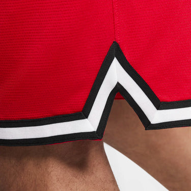 Short de basket-ball Dry-Fit rouge pour hommes